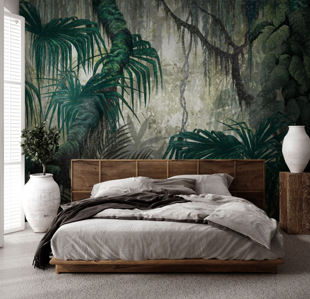 Palms on weathered paint — interior 2