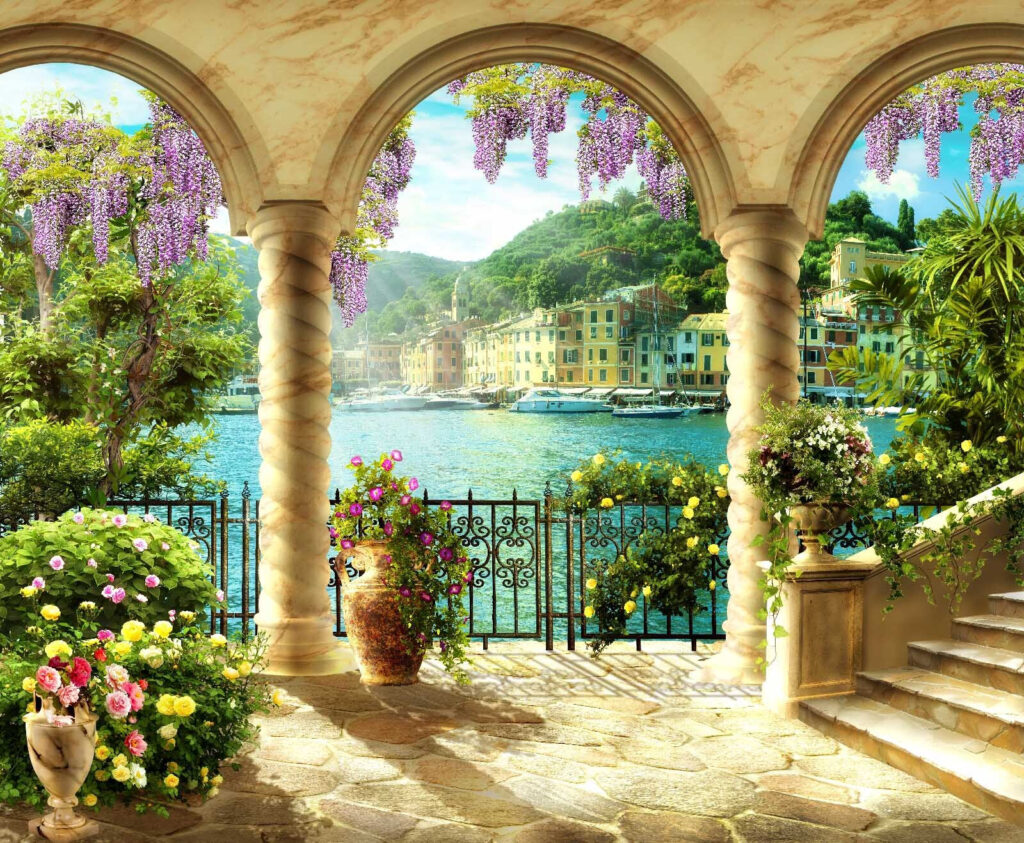 Garden Colonnade — full design