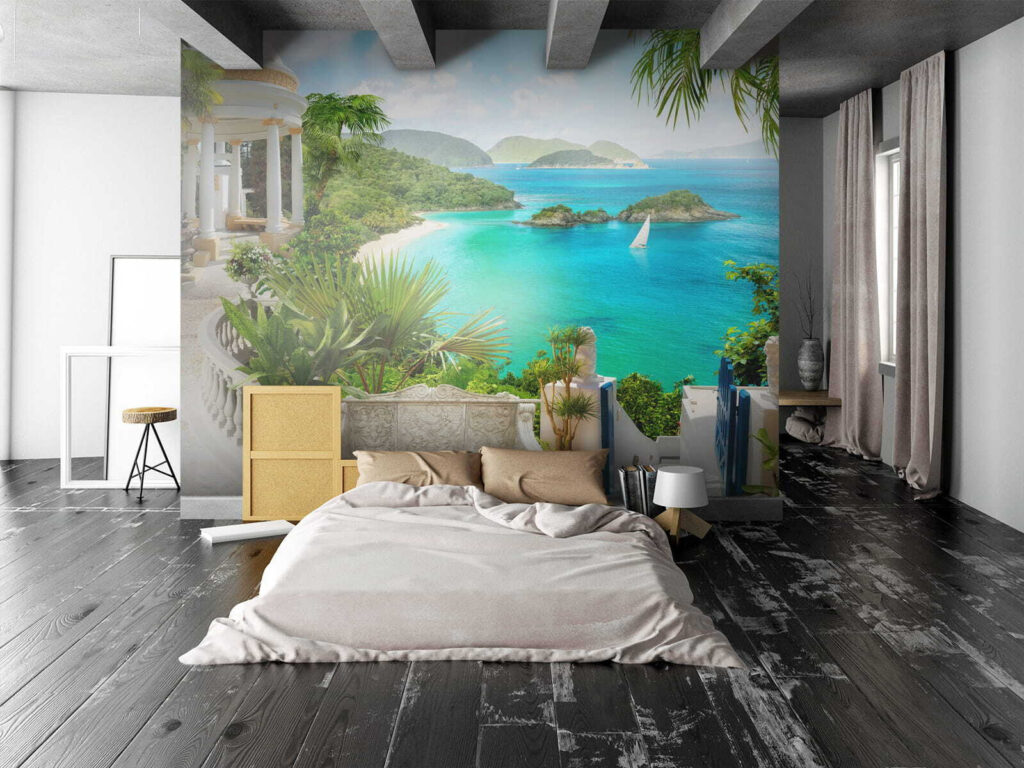 Seaside terrace view — interior 2