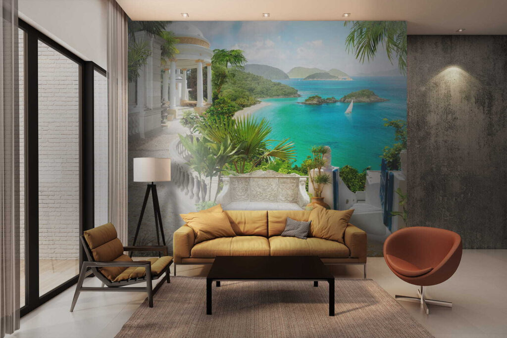 Seaside terrace view — interior 5