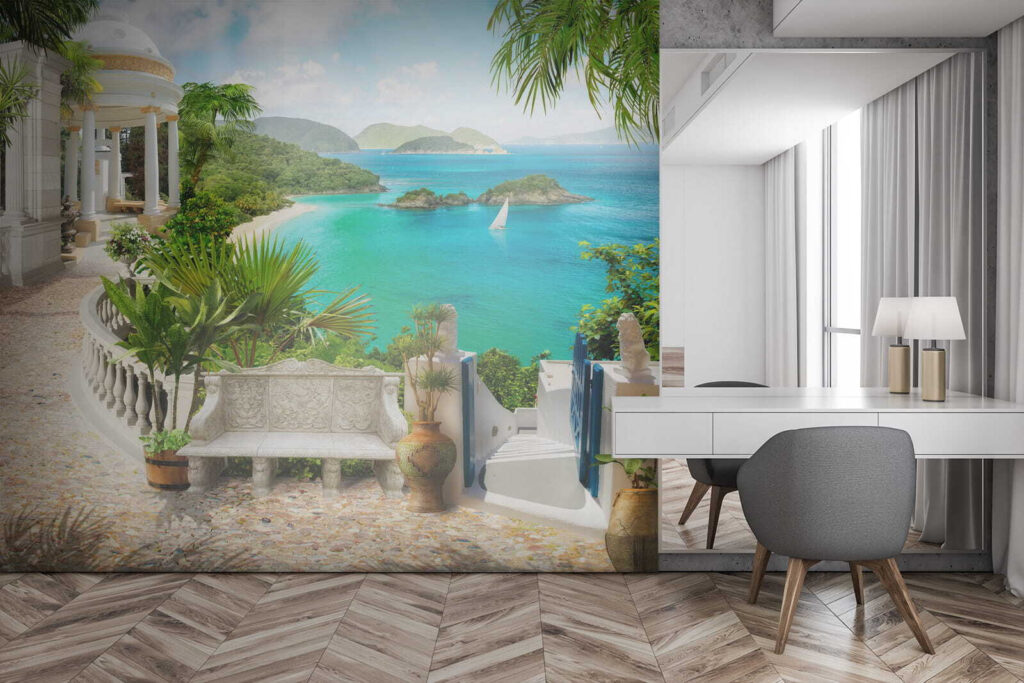 Seaside terrace view — interior 7