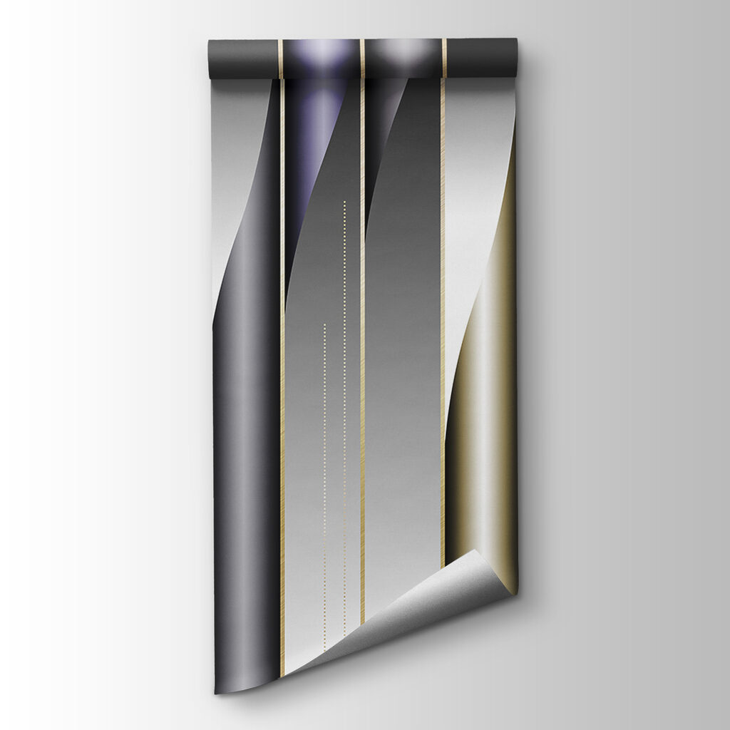 Shiny ribbons in strips — product view