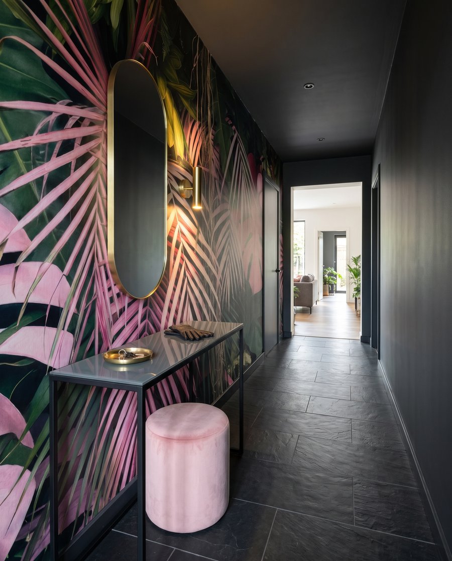 Tropical Colour in an interior