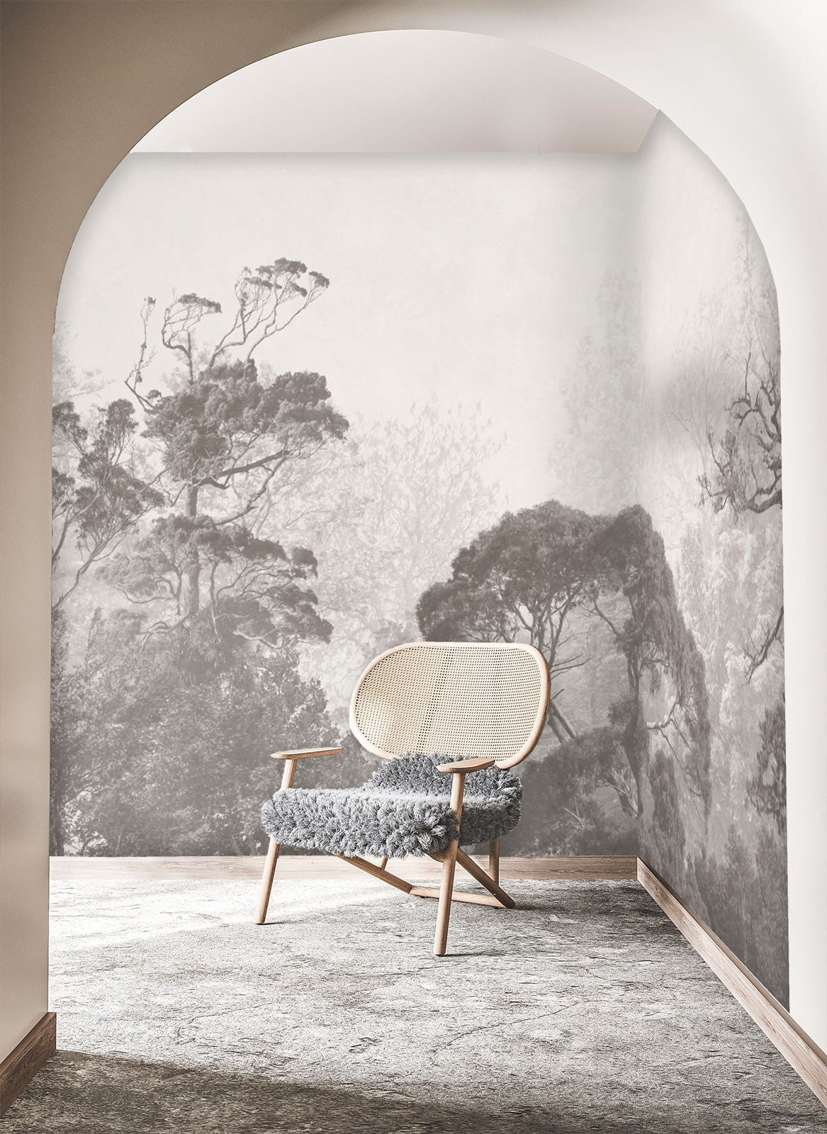 Treetop Mist in an interior
