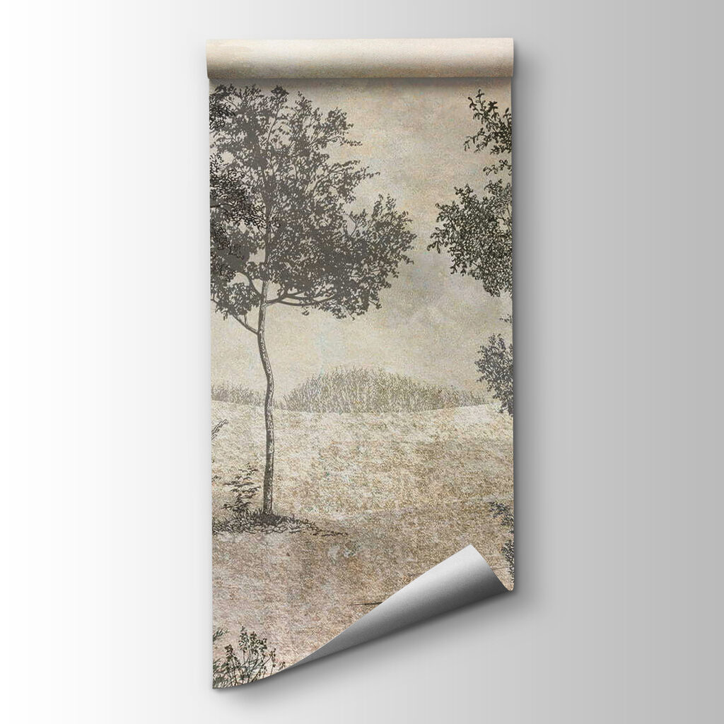 Open Woodland Etching — product view
