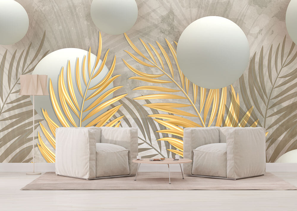 Palms and Spheres in an interior