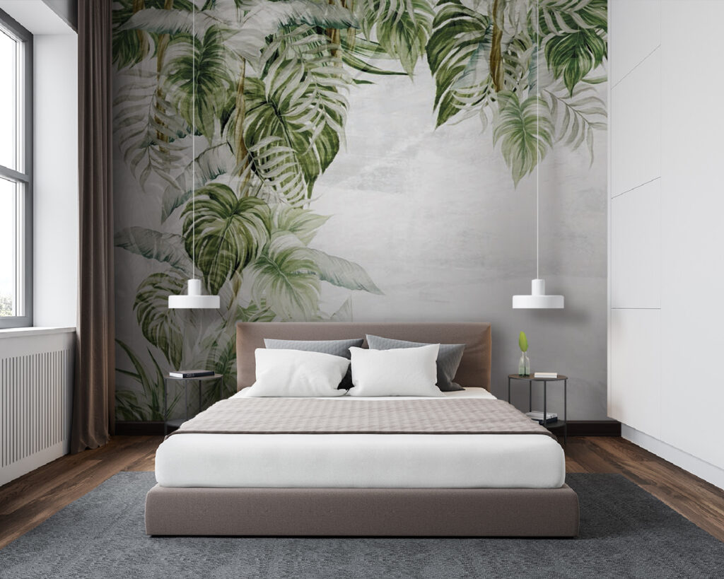 Hanging jungle leaves — interior 3