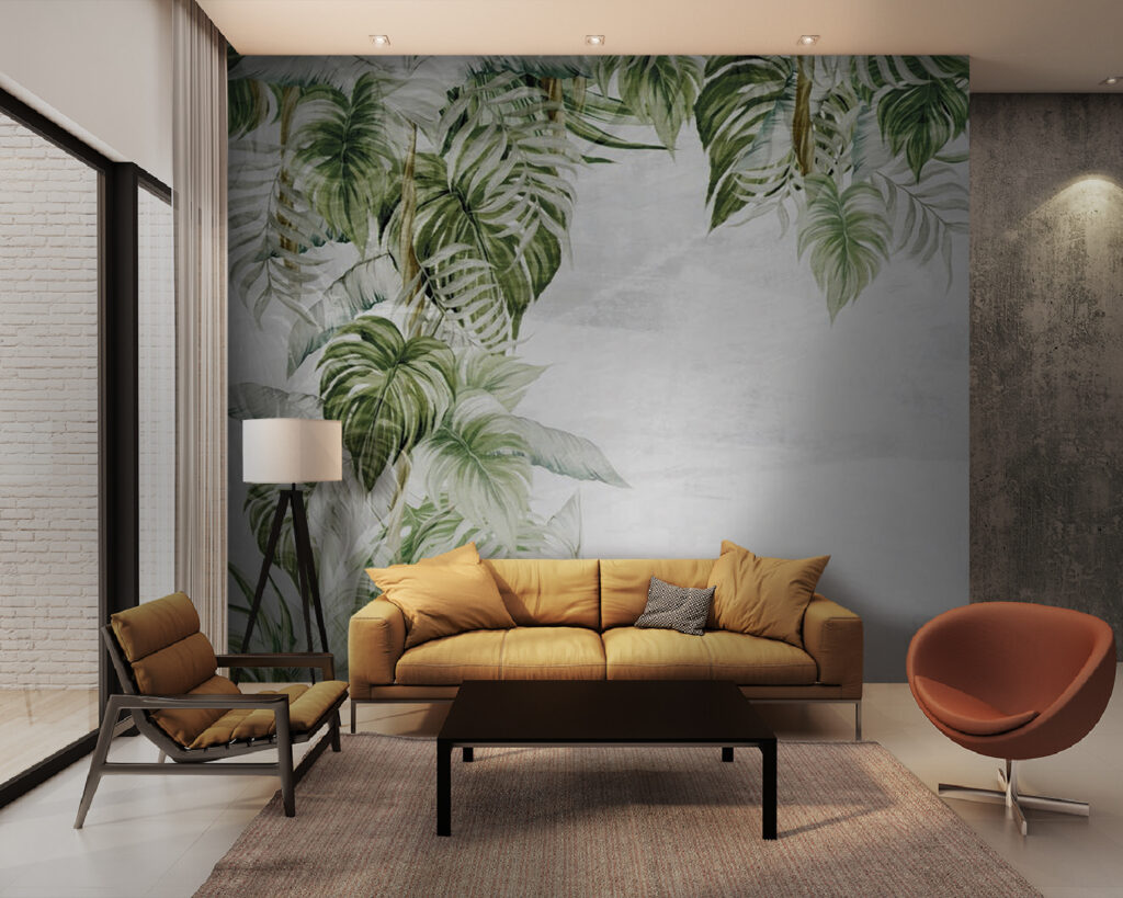 Hanging jungle leaves — interior 6