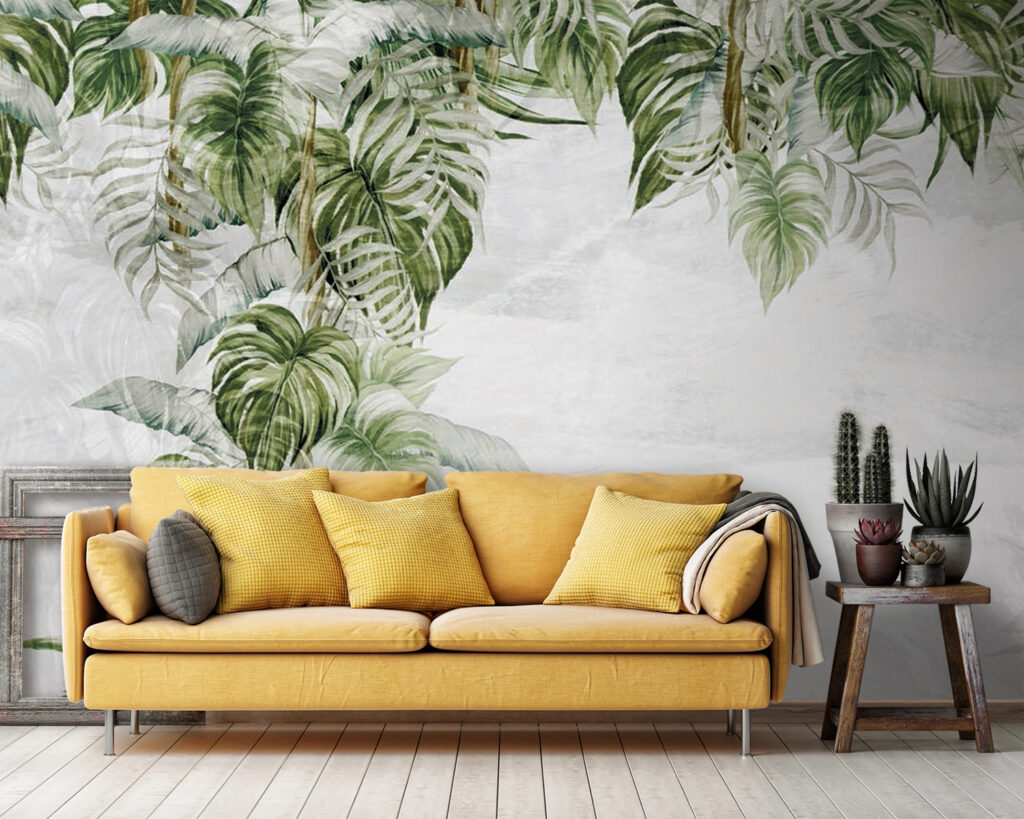Hanging jungle leaves — interior 7