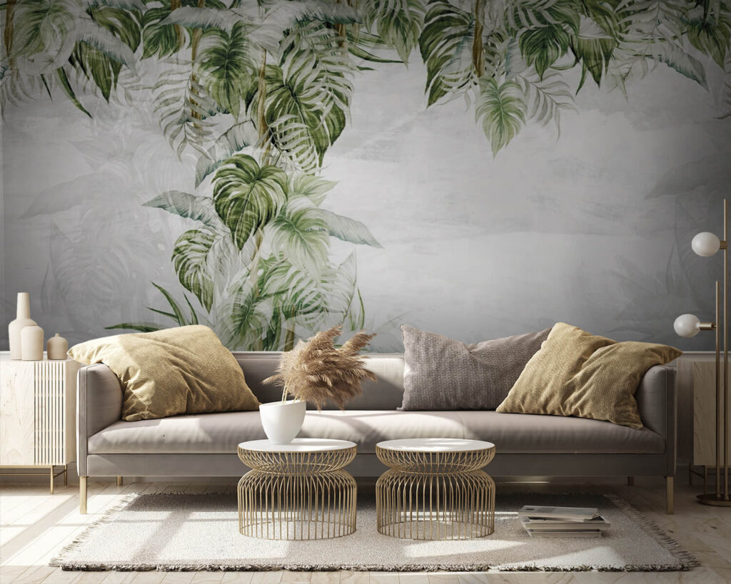 Hanging jungle leaves — interior 10