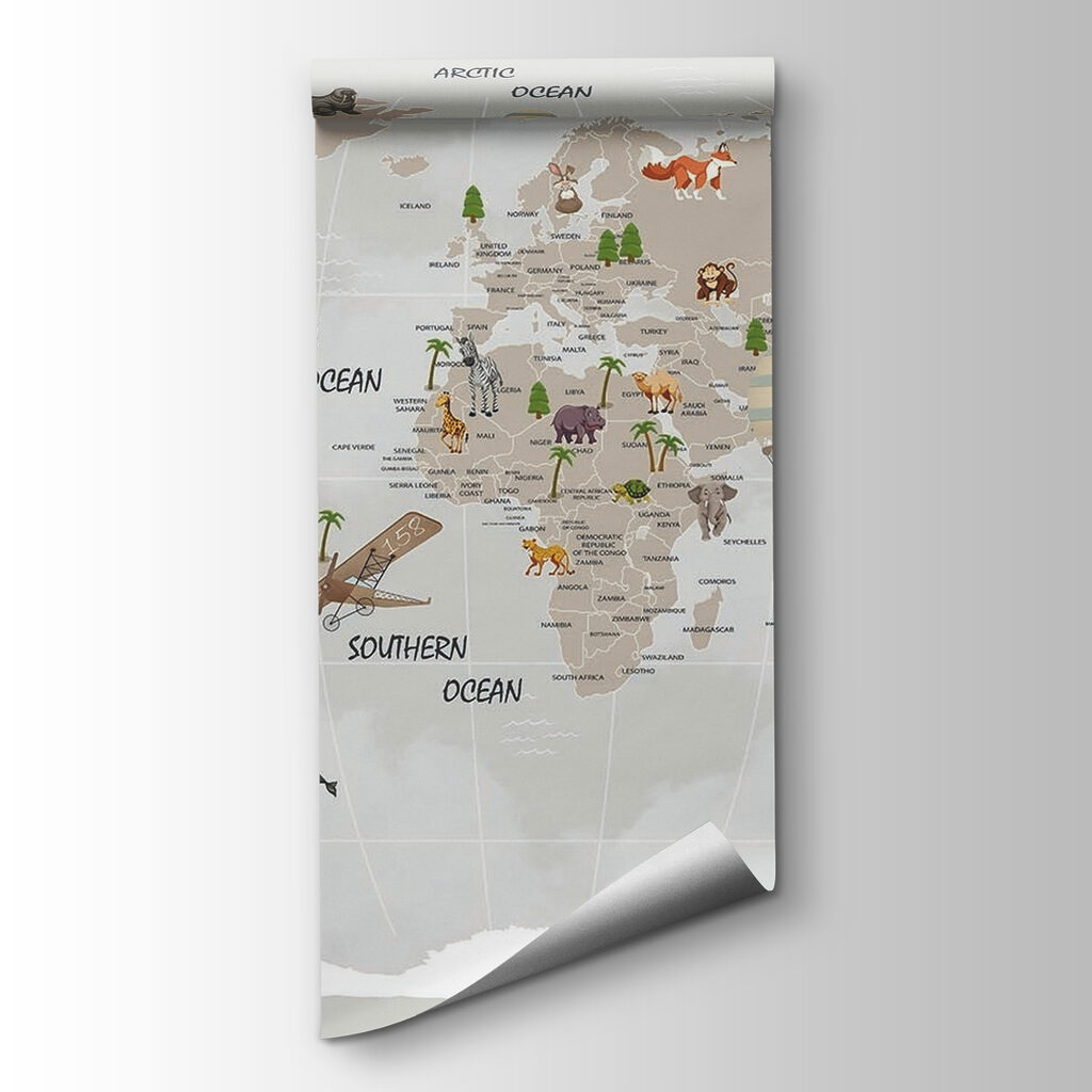 Travel symbols and animals — product view
