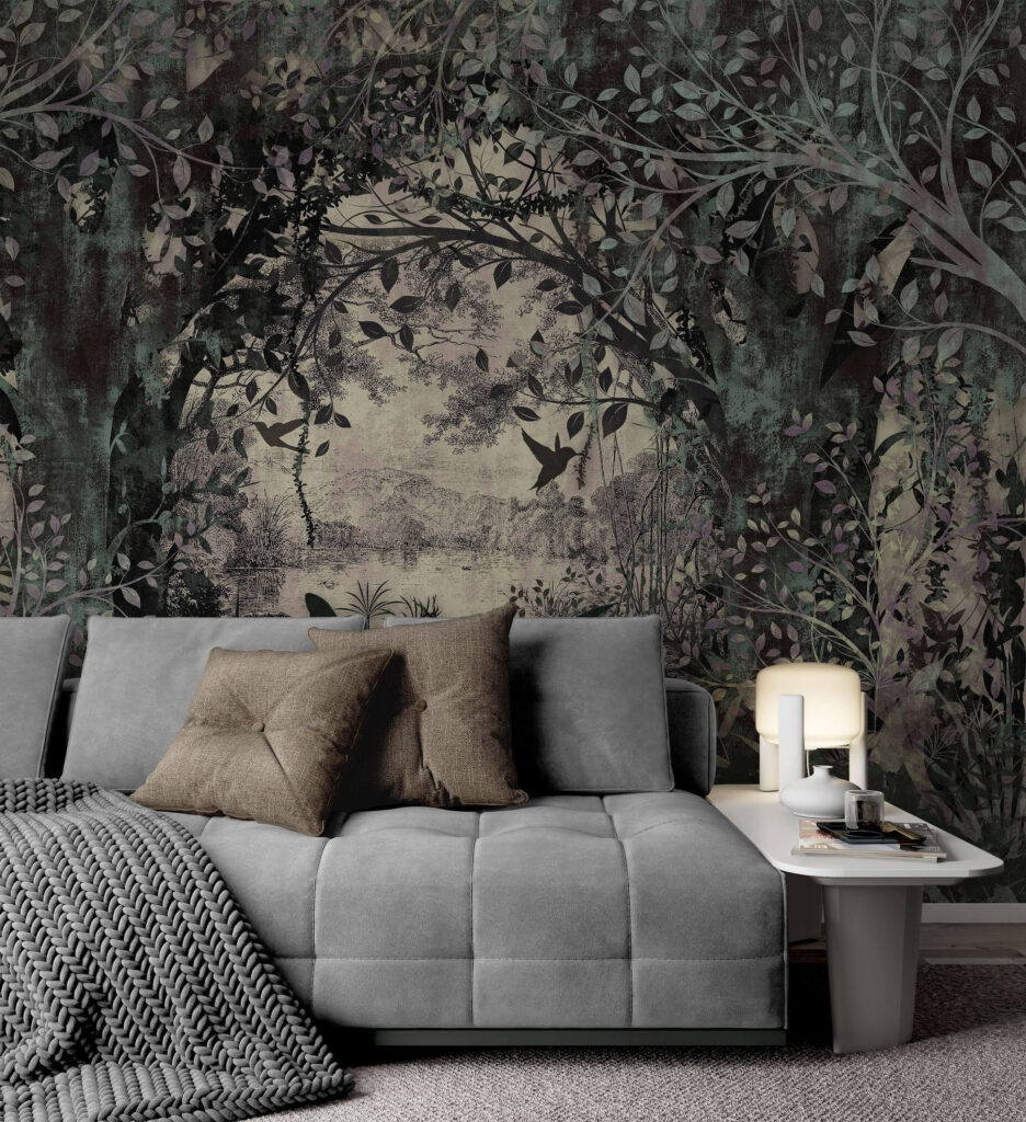 Secret Jungle Clearing in an interior