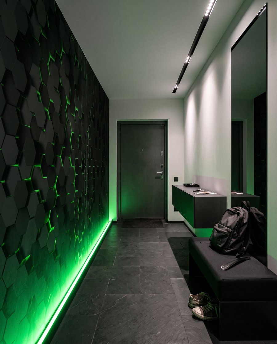 Electric Hexagons — interior 7