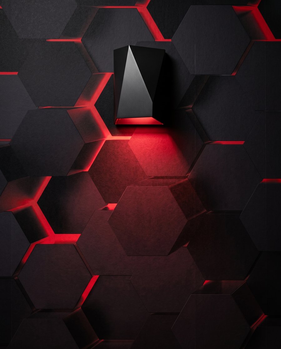 Electric Hexagons — detail