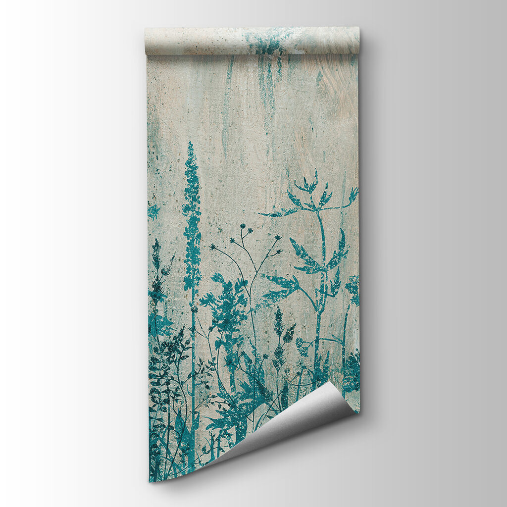 Turquoise meadow on white — product view
