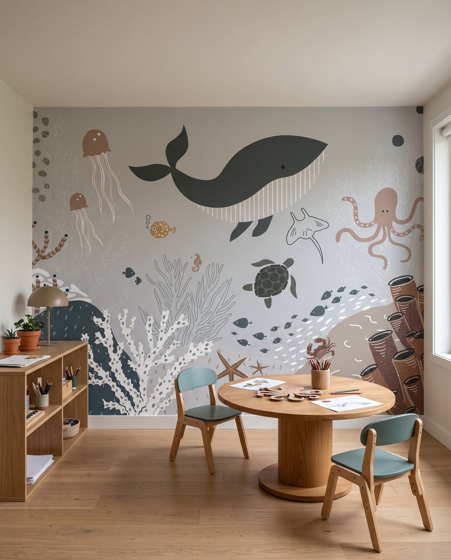 Little Ocean Adventure in an interior