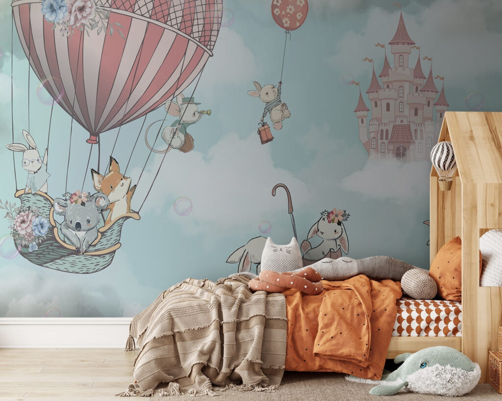 Animals drifting to castle — interior 1