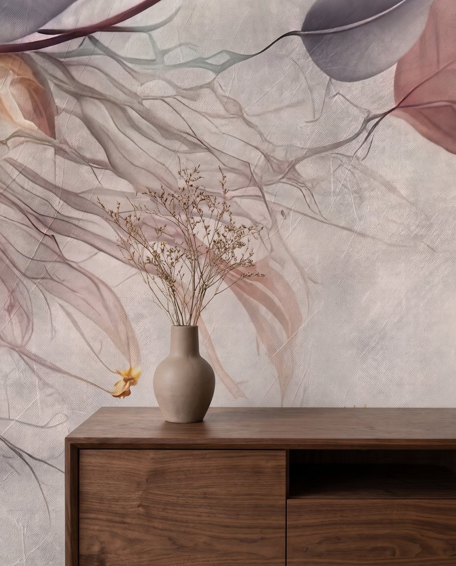 Garden Fresco in an interior
