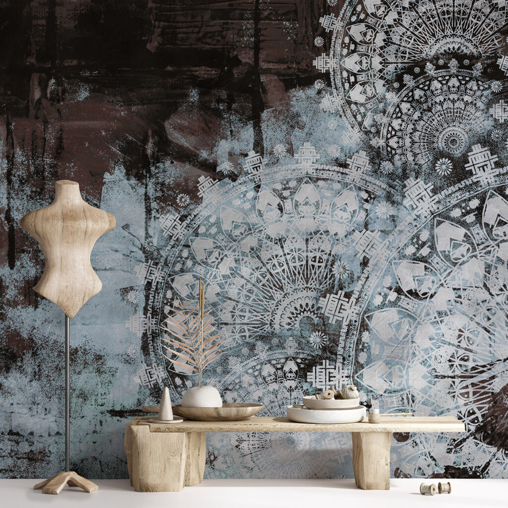 Lace and Patina in an interior