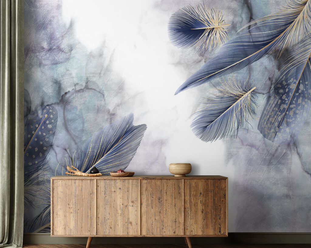 Feathers in Watercolour — interior 2