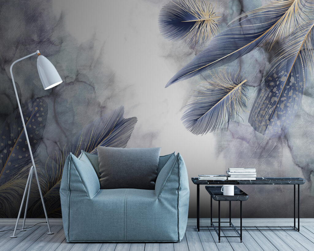 Feathers in Watercolour — interior 3