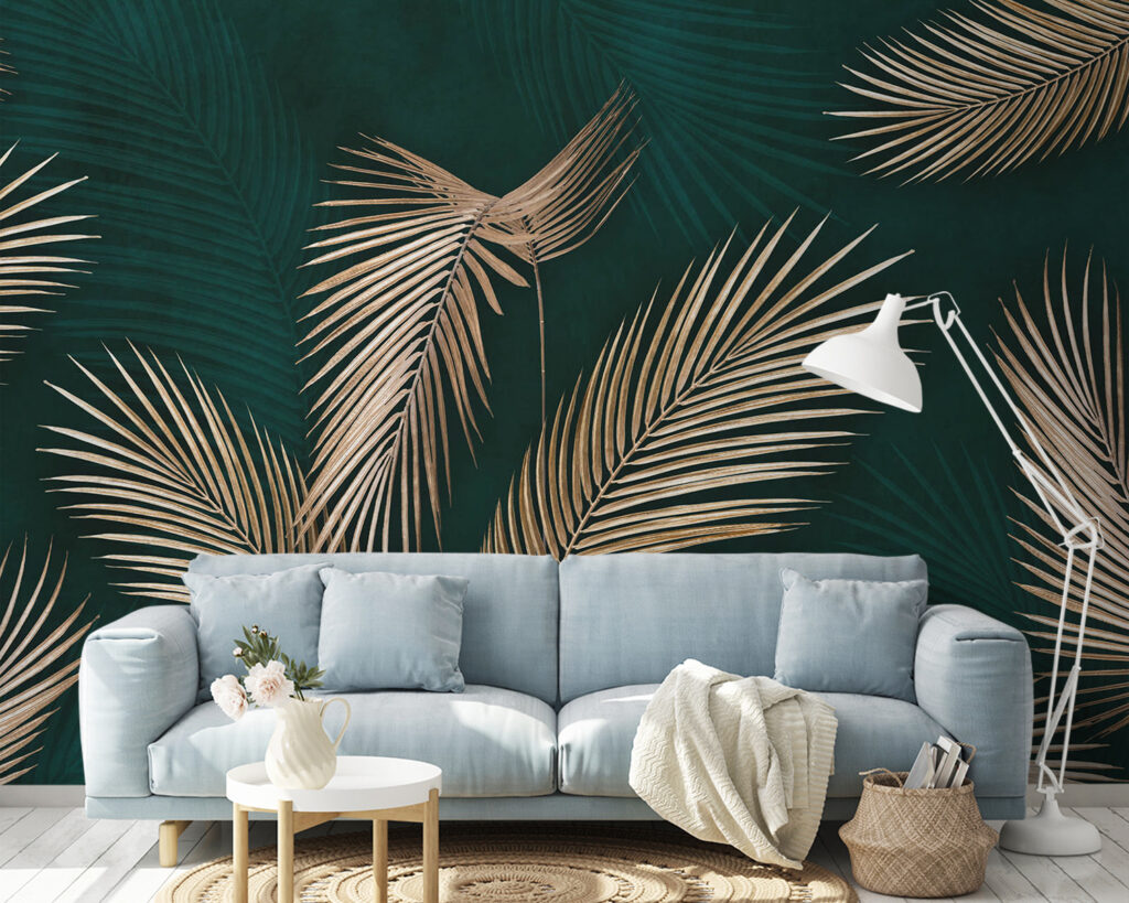 Palm Poise in an interior