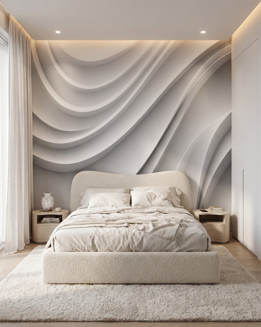 Wave Relief in an interior
