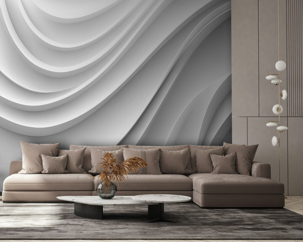 Wave Relief in an interior