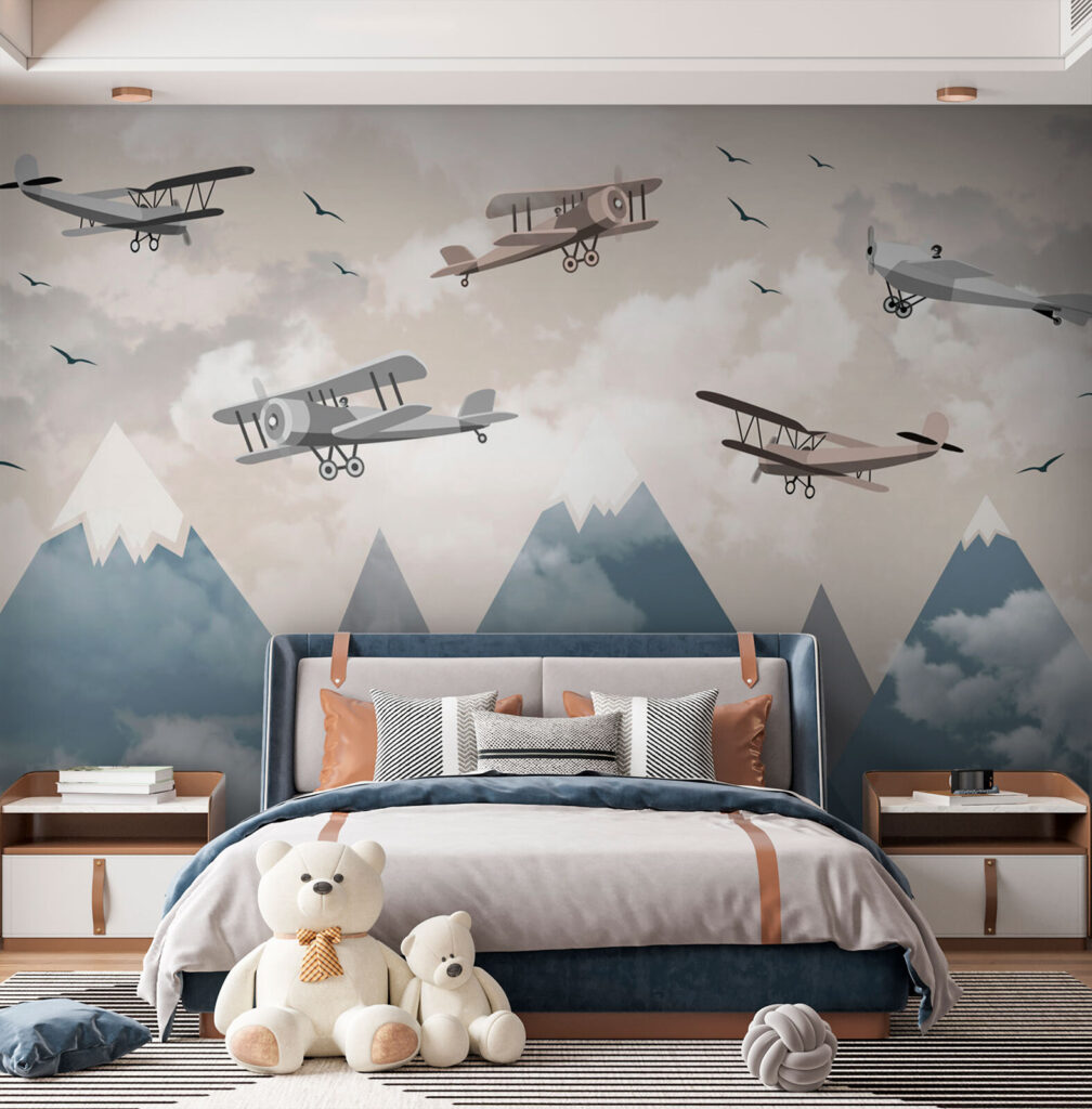 Little Aviators in an interior