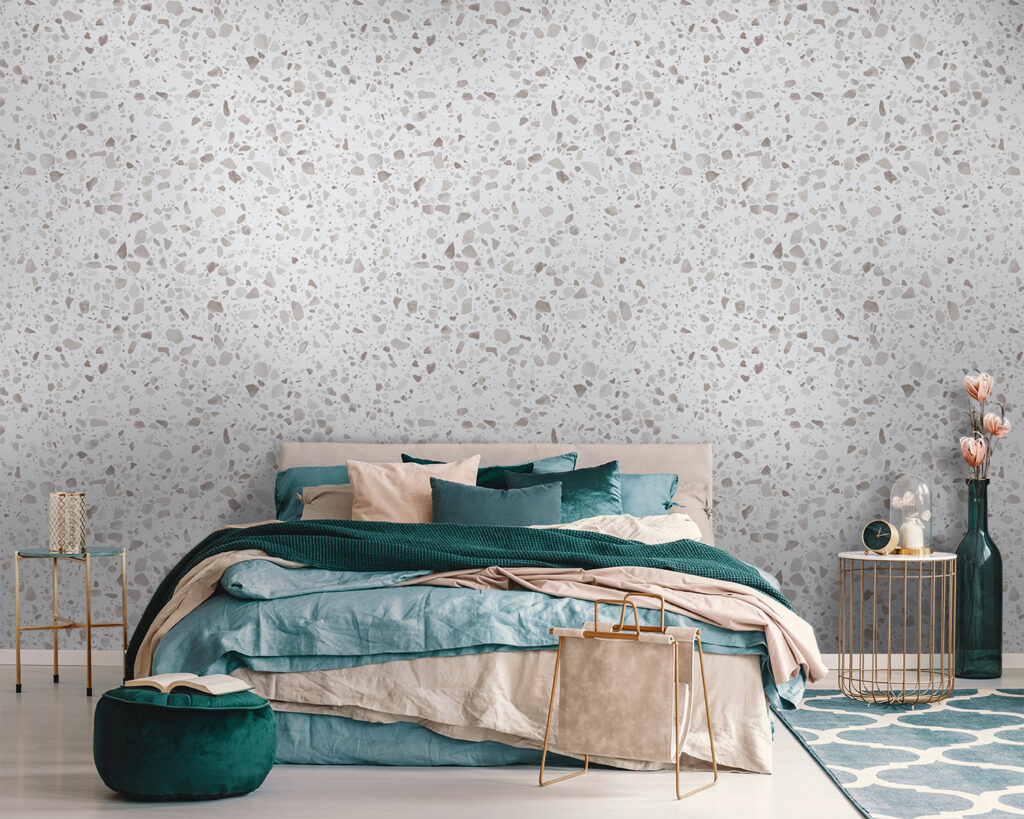 Fine grey speckles — interior 2