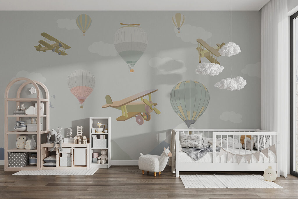 Flights over pastel mountains — interior 7