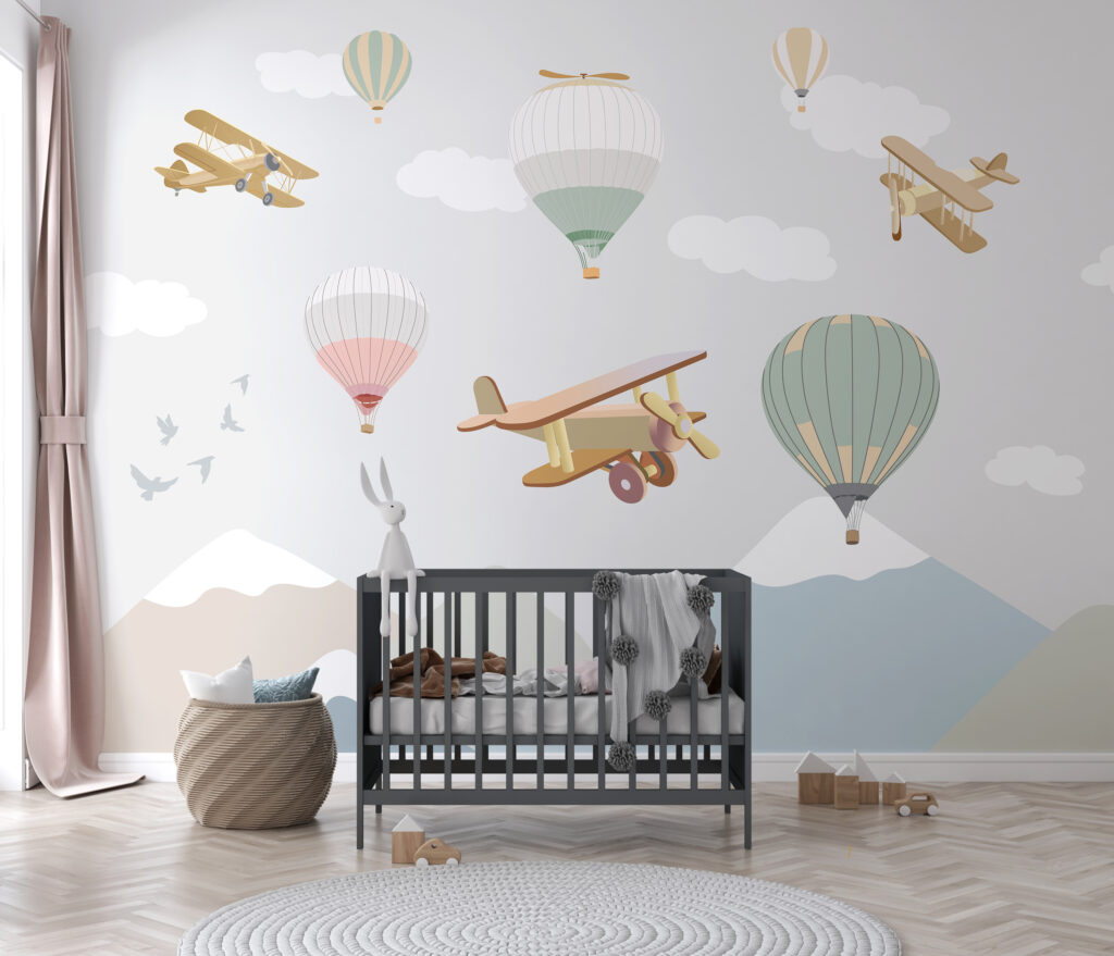 Flights over pastel mountains — interior 6