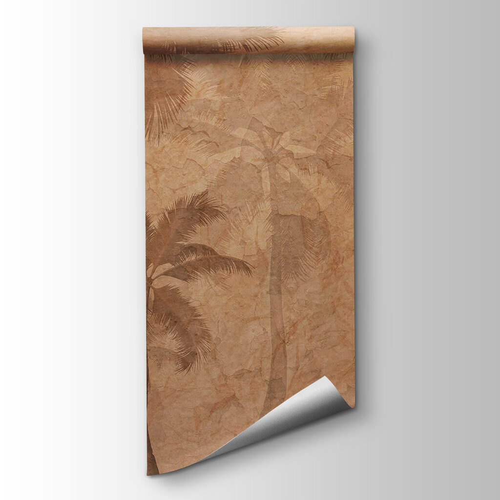 Palms in weathered terracotta — product view