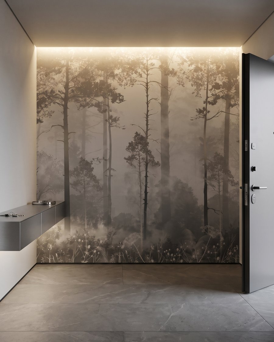 Forest Fading in an interior
