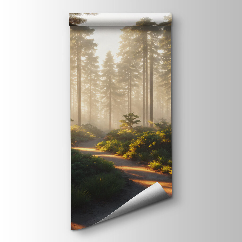 Sunbeams in the forest — product view