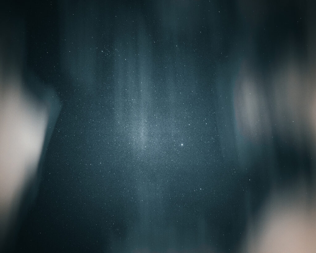 Light trails in mist — full design