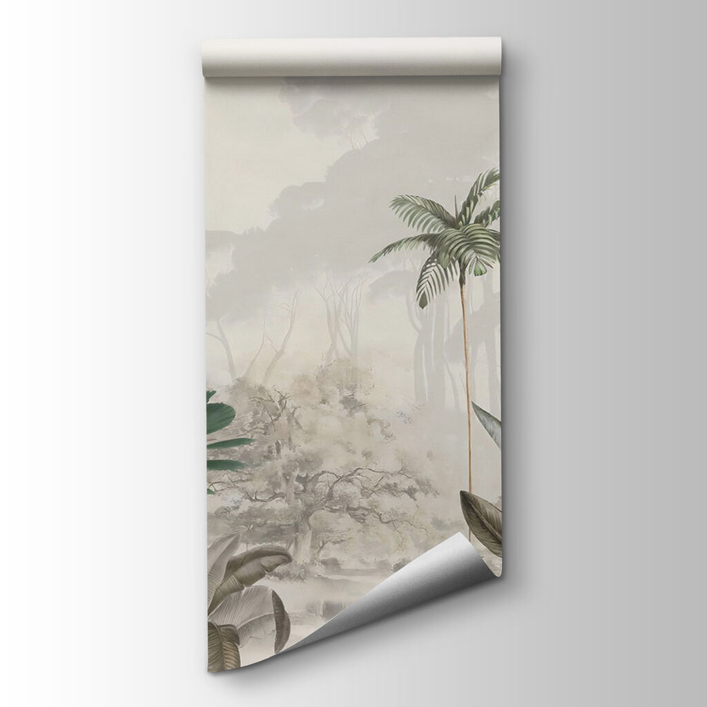 Palms before fading hills — product view