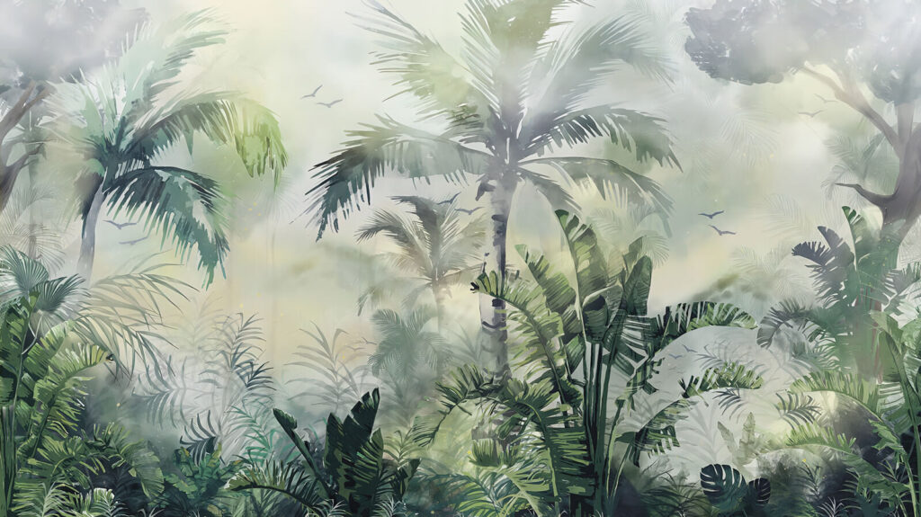 Tropical Morning Mist — full design