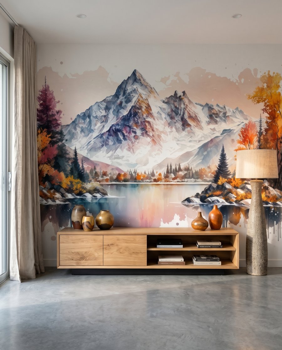 Alpine Colours in an interior