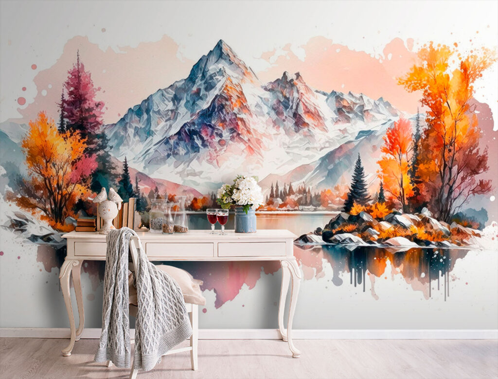 Alpine Colours in an interior
