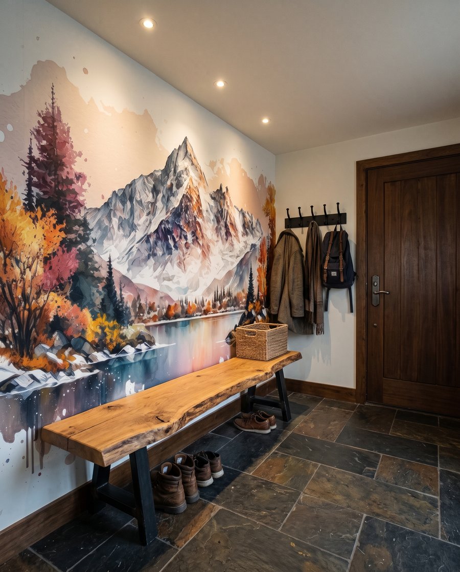 Alpine Colours in an interior