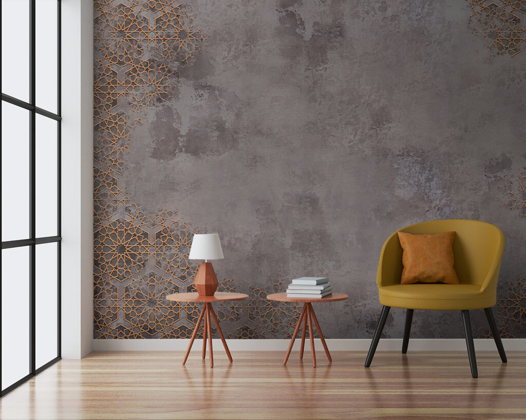 Fine gold ornament — interior 4