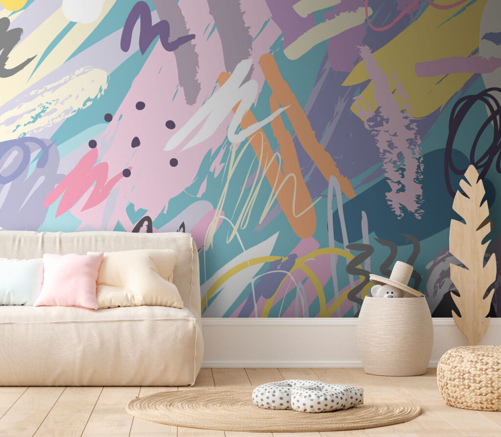 Colour Scribbles — interior 1