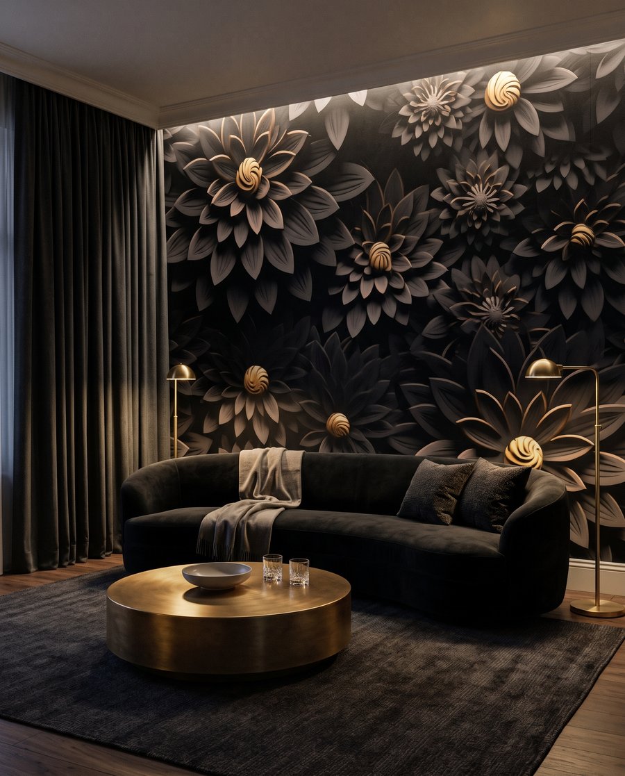Sculpted Garden in an interior