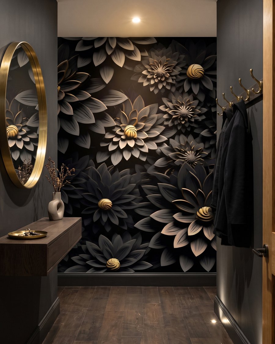 Sculpted Garden in an interior
