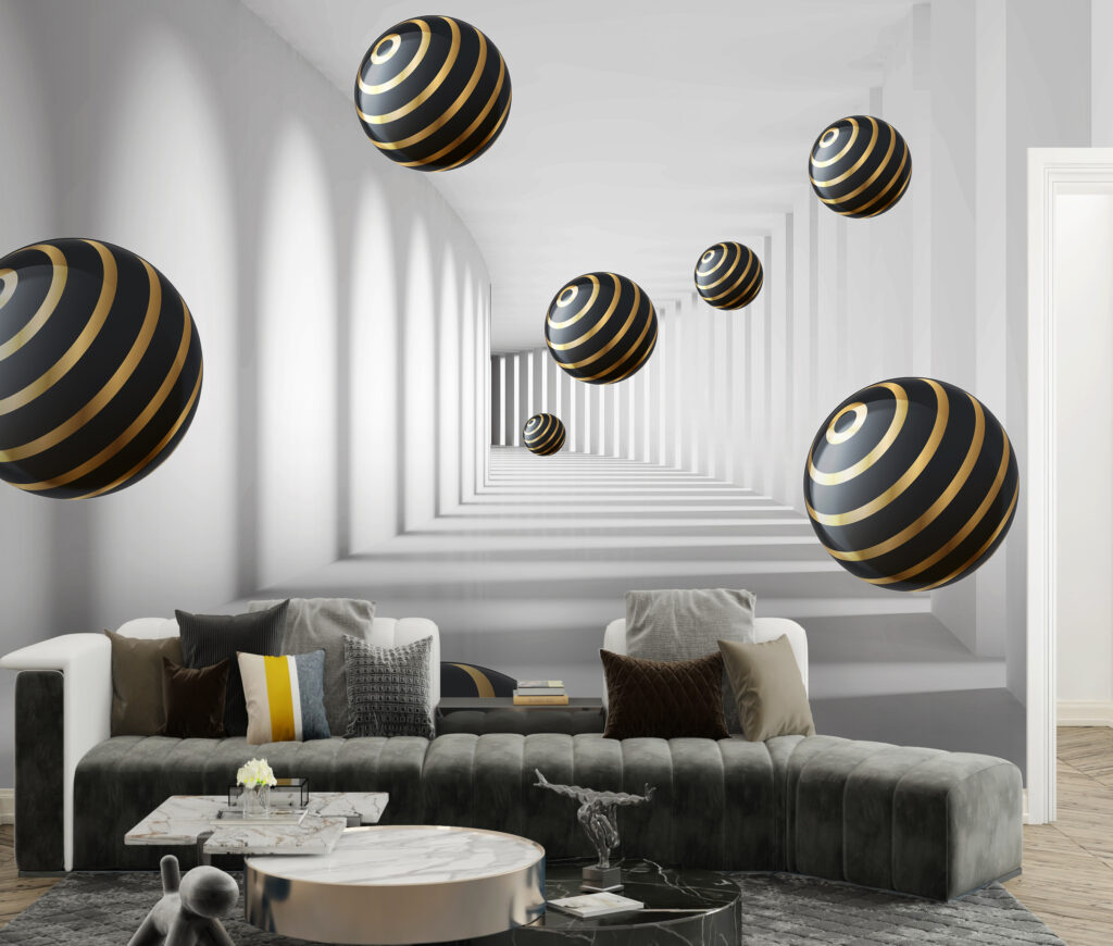 Floating Spheres — interior 4