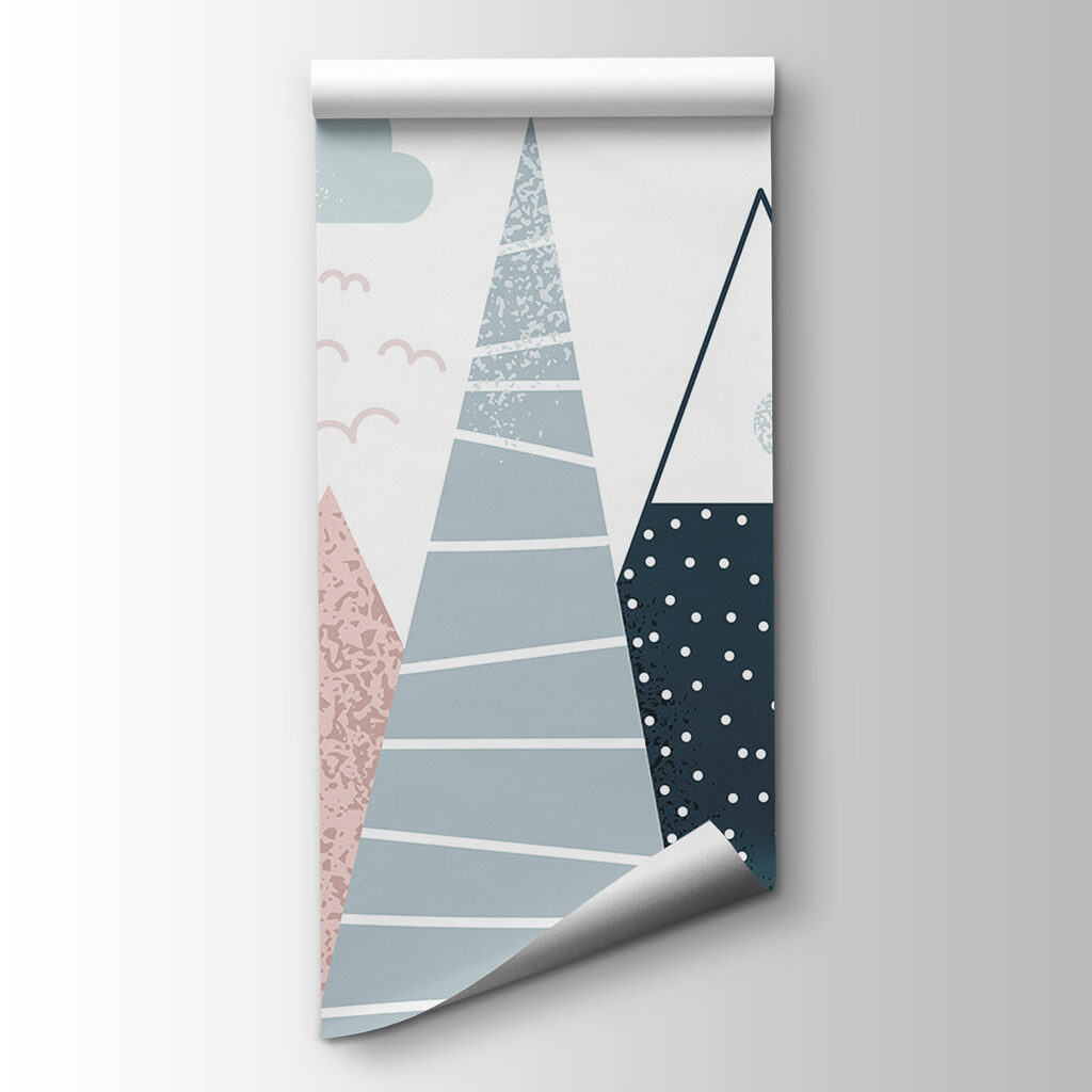Pastel peaks and patterns — product view
