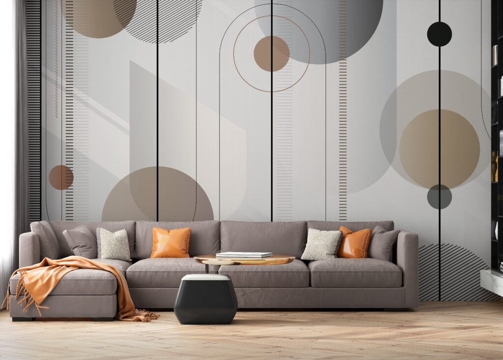 Circles over dotted bands — interior 4