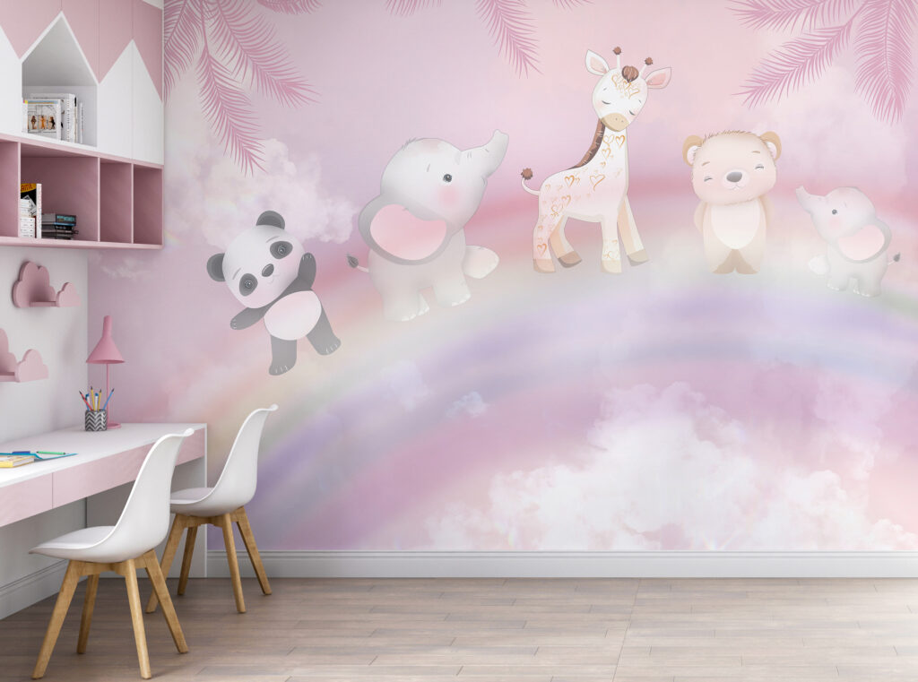 Animals on a rainbow — interior 3