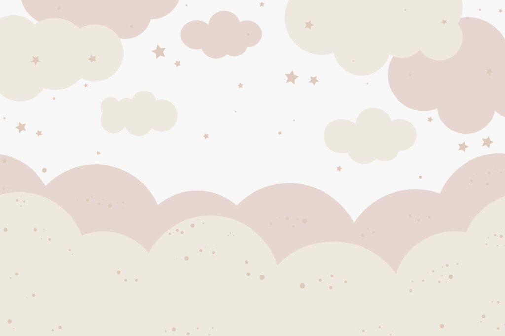 Pastel Cloud Parade — full design